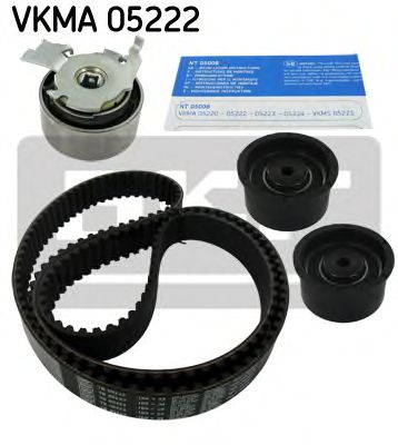VKMA 05222 SKF Комплект (ремінь+ролики)1
